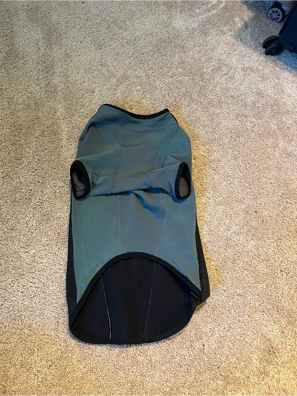 RuffWear Black Dog Skirt with Reflective Piping - Picture 2 of 3